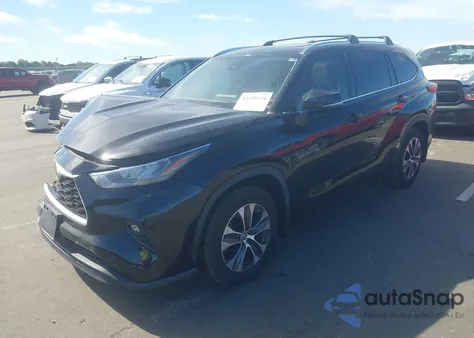 2020 Toyota Highlander Xle из США, поврежденный, VIN 5TDGZRBH1LS021095